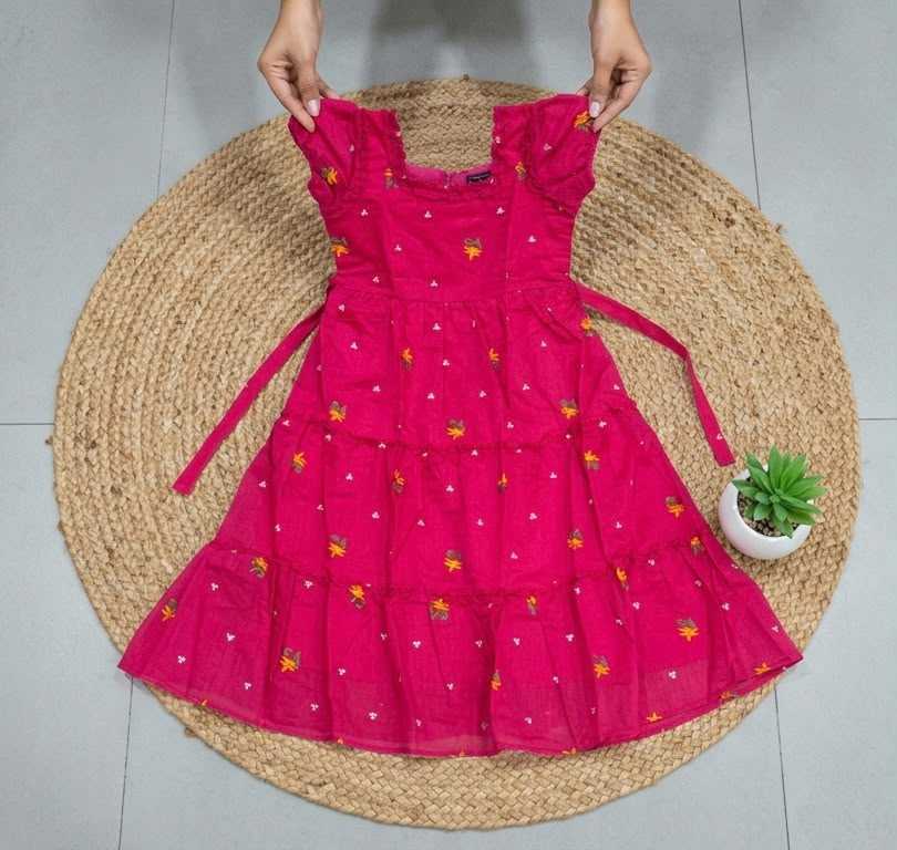 Chanderi Cotton Fancy Gown
