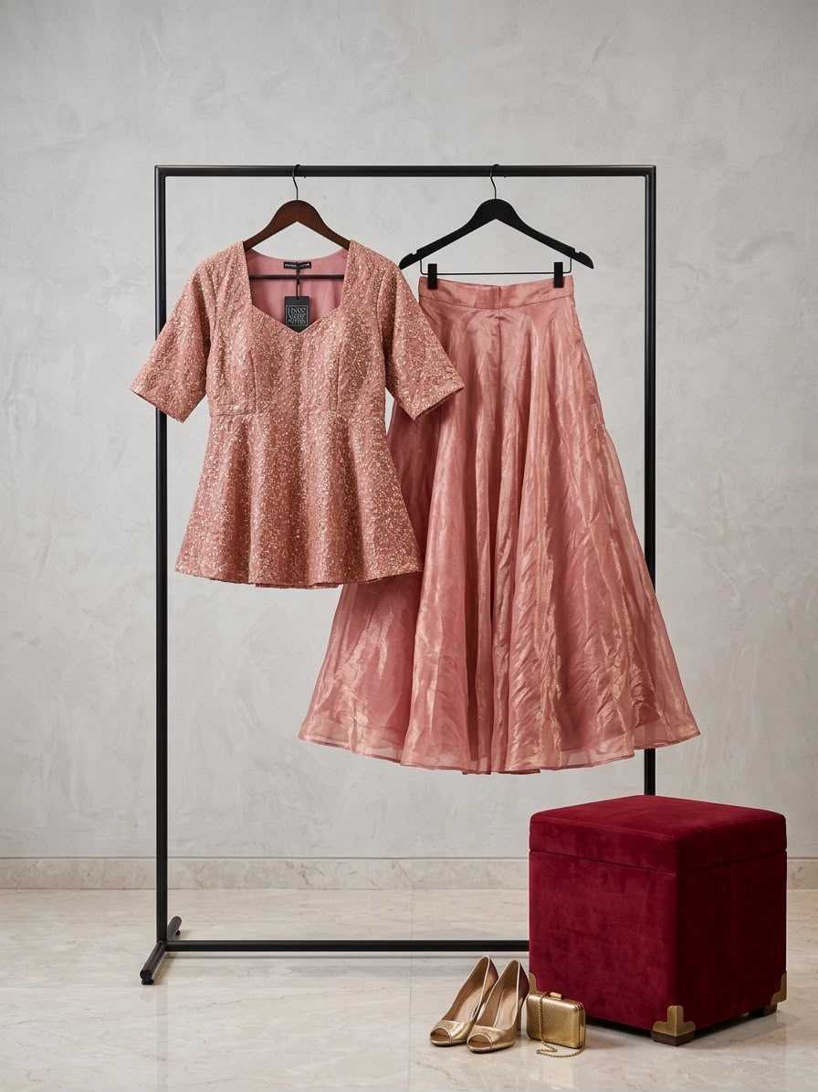 Aban Space Silk Party Wear Kurti