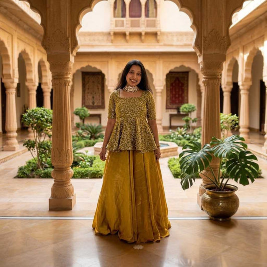 Aban Space Silk Party Wear Kurti