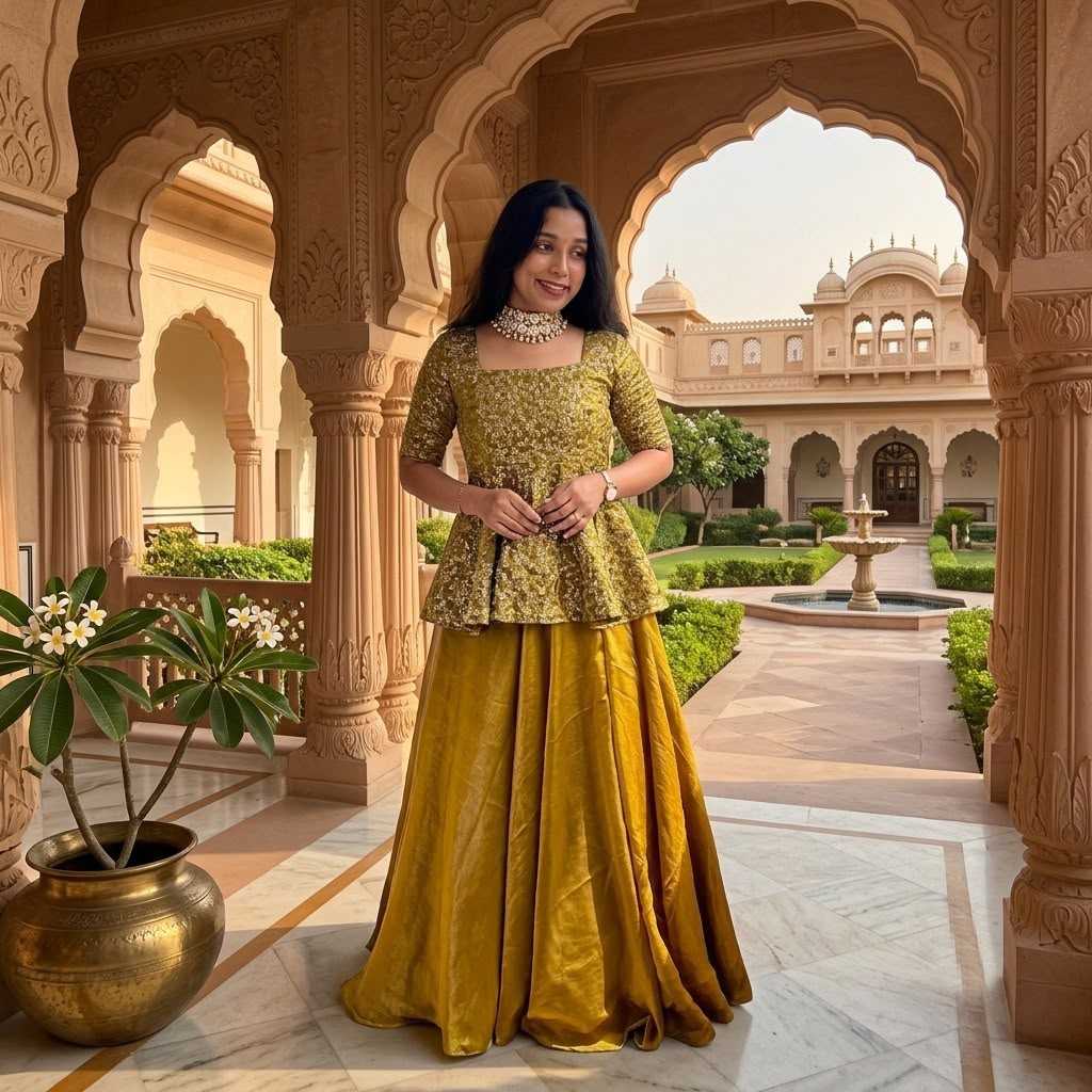 Aban Space Silk Party Wear Kurti