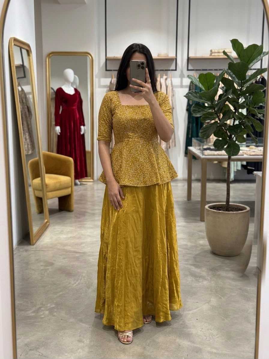 Aban Space Silk Party Wear Kurti
