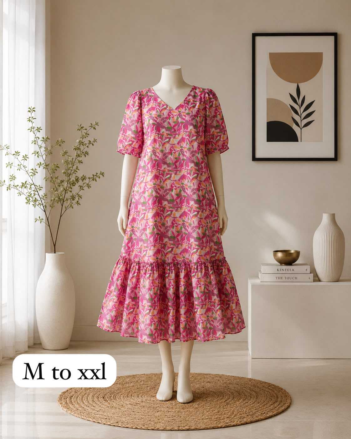 Aline Cotton Designer Suit