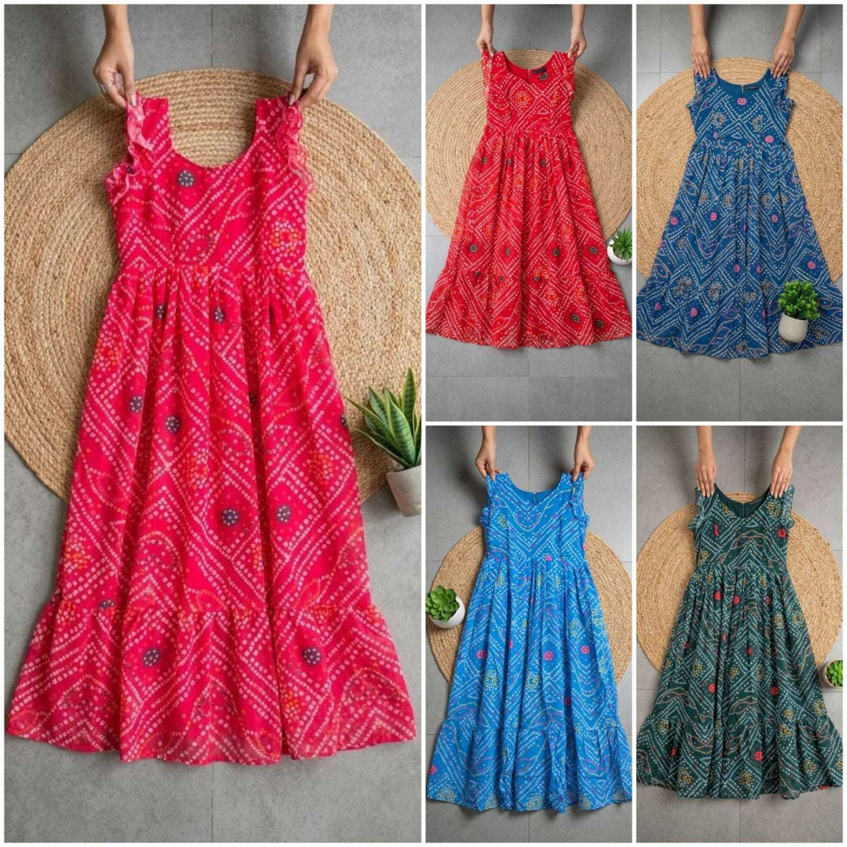Chiffon Fancy Gown
