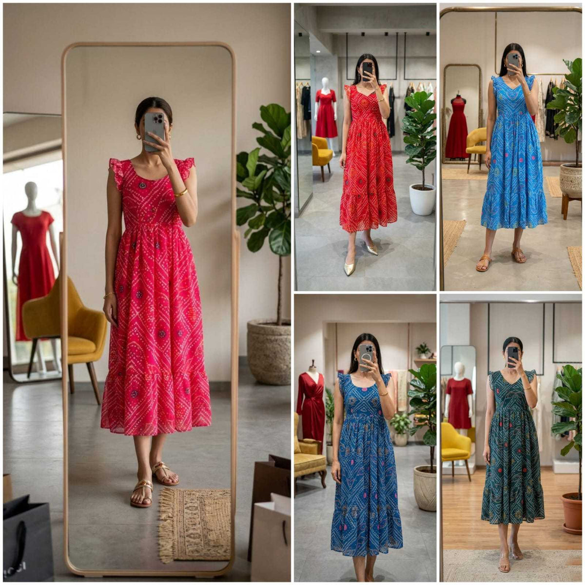 Chiffon Fancy Gown