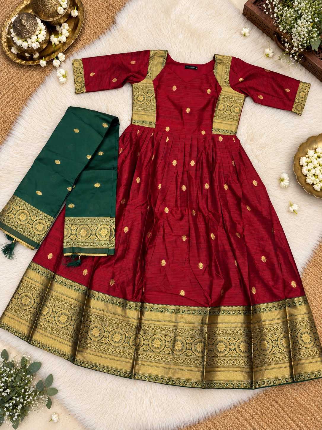 Before Silk Cotton Suit