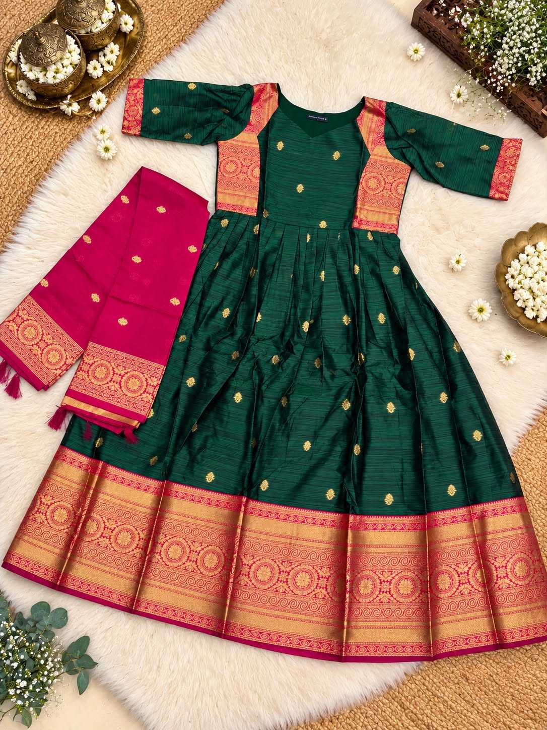Before Silk Cotton Suit