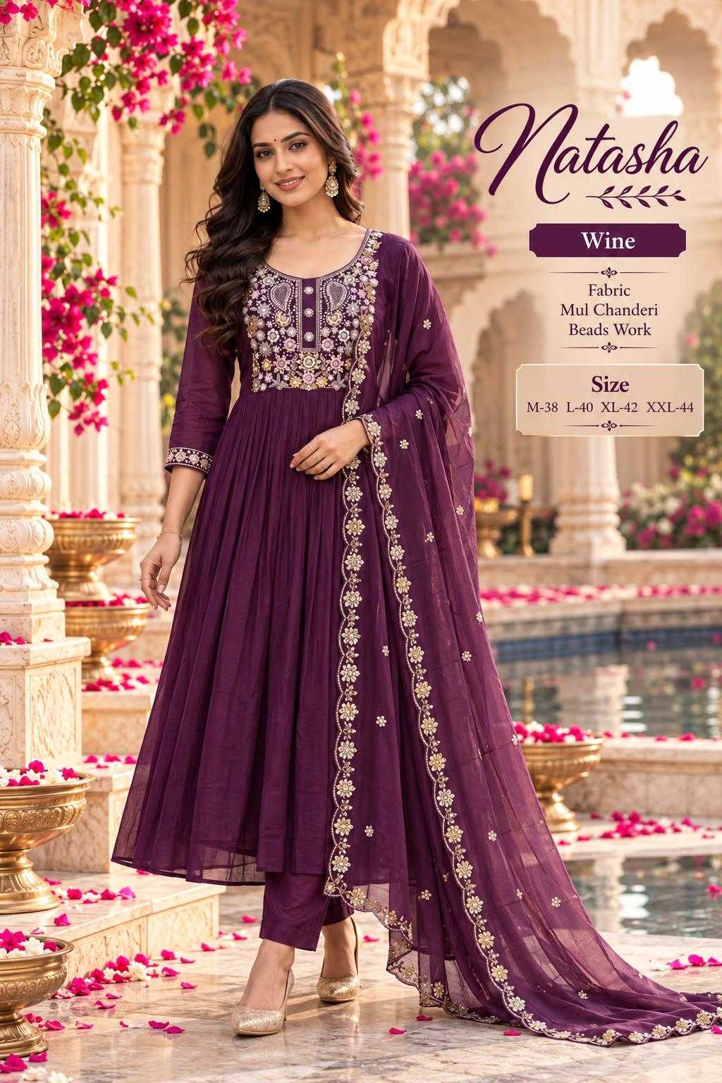 Best Chanderi Cotton Embroidery Suit