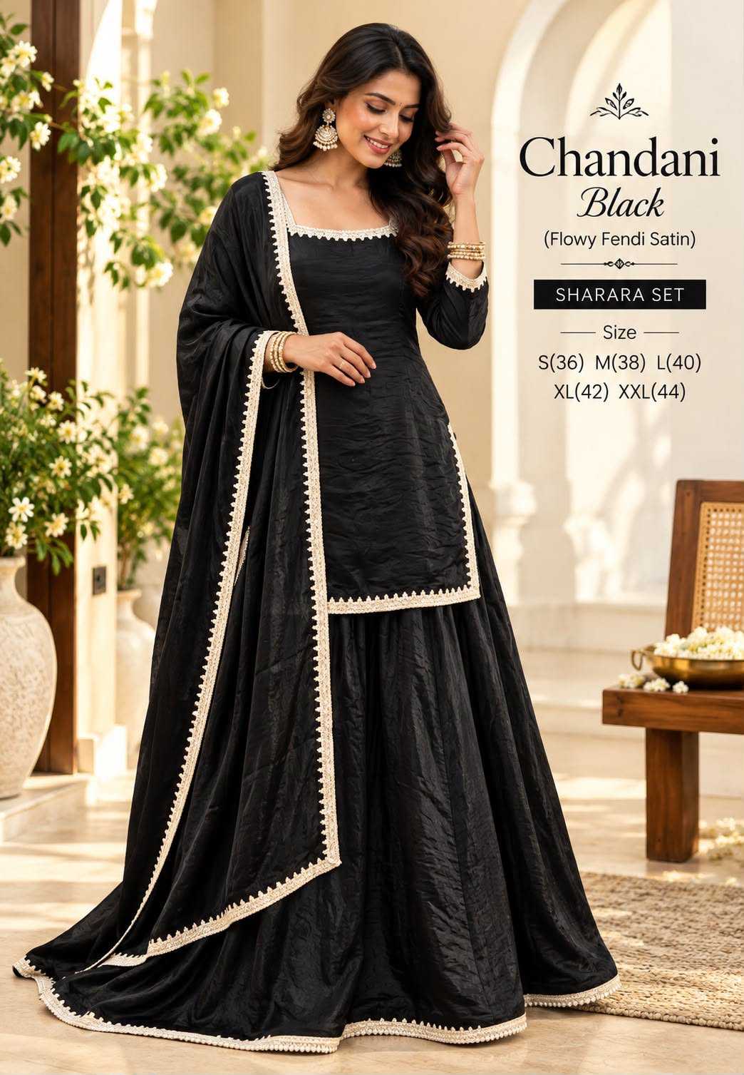Chandani Space Silk Embroidery Suit