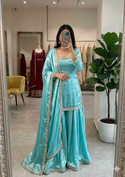 Chandani Space Silk Ladies Suit