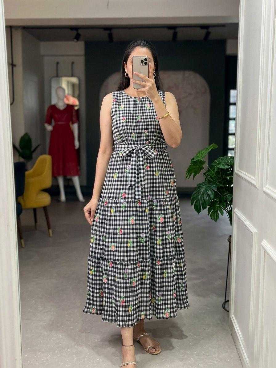 Charm Cotton Designer Dress