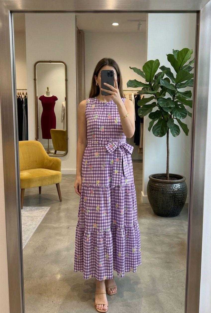 Charm Cotton Designer Dress
