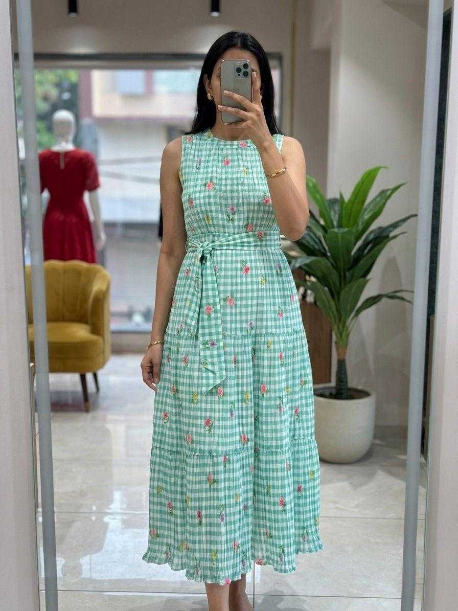 Charm Cotton Designer Dress