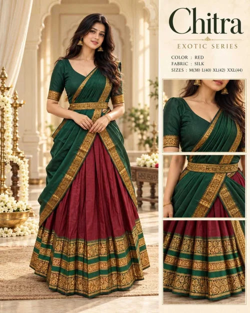 Chitra Cotton Designer Lehenga