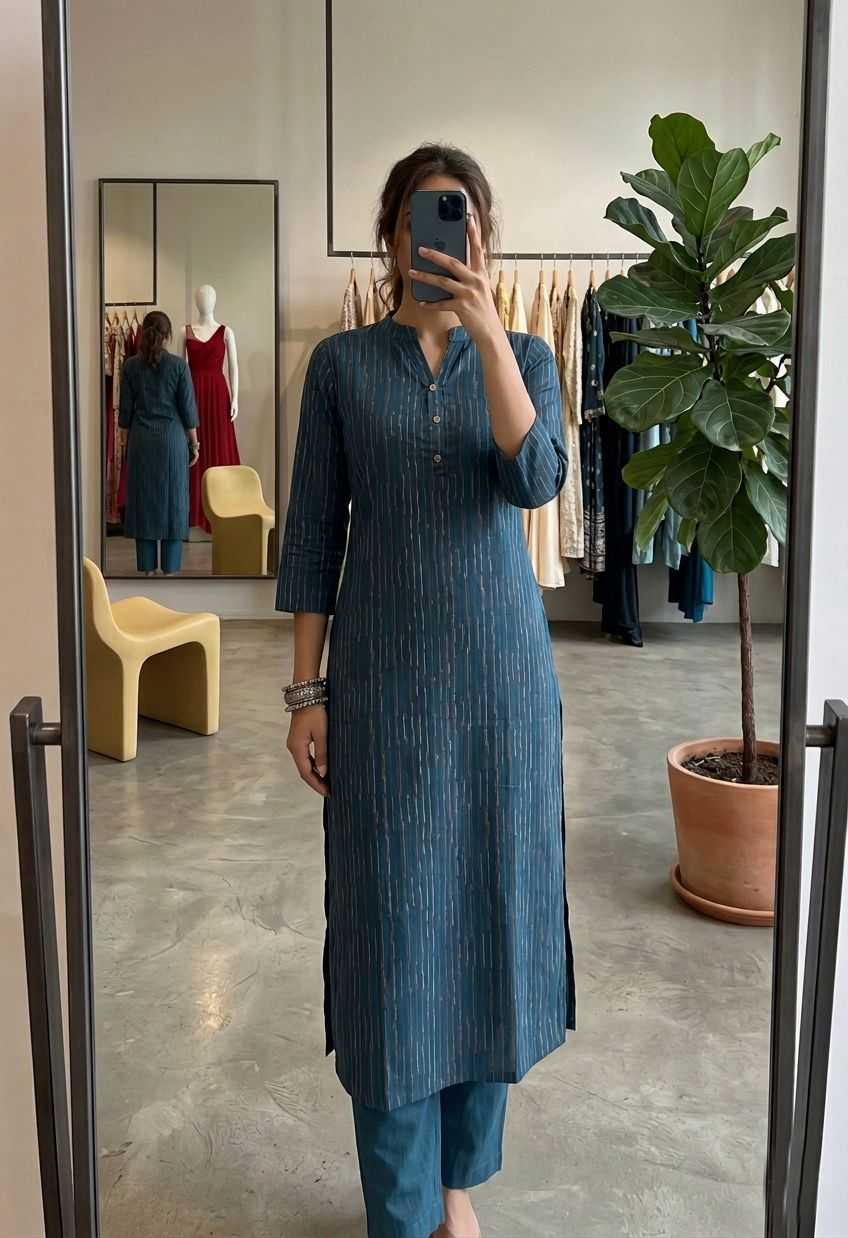 Evara Cotton Designer Kurti