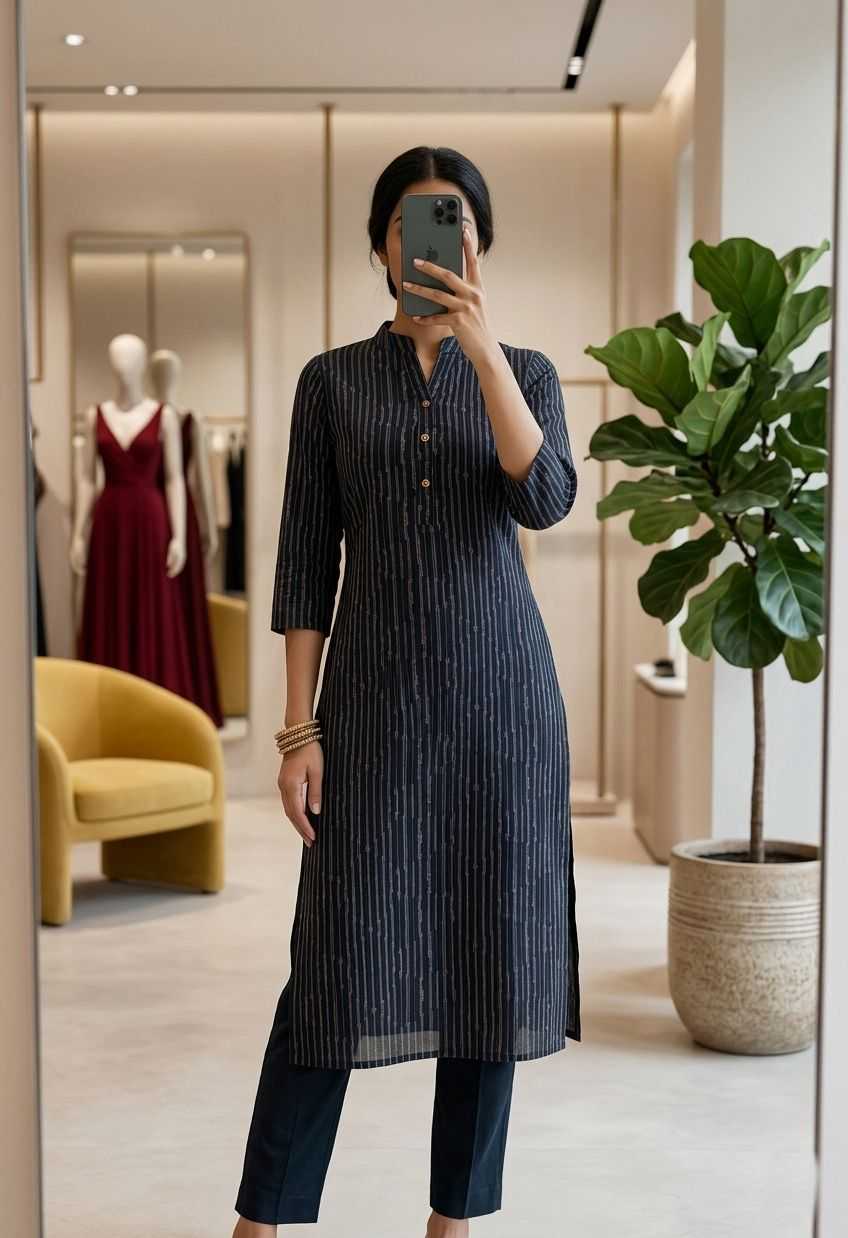 Evara Cotton Designer Kurti