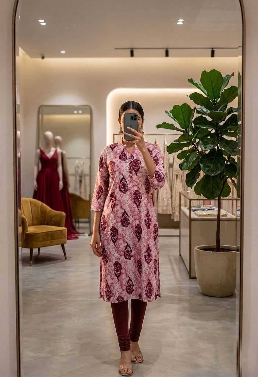 Evara Cotton Designer Kurti