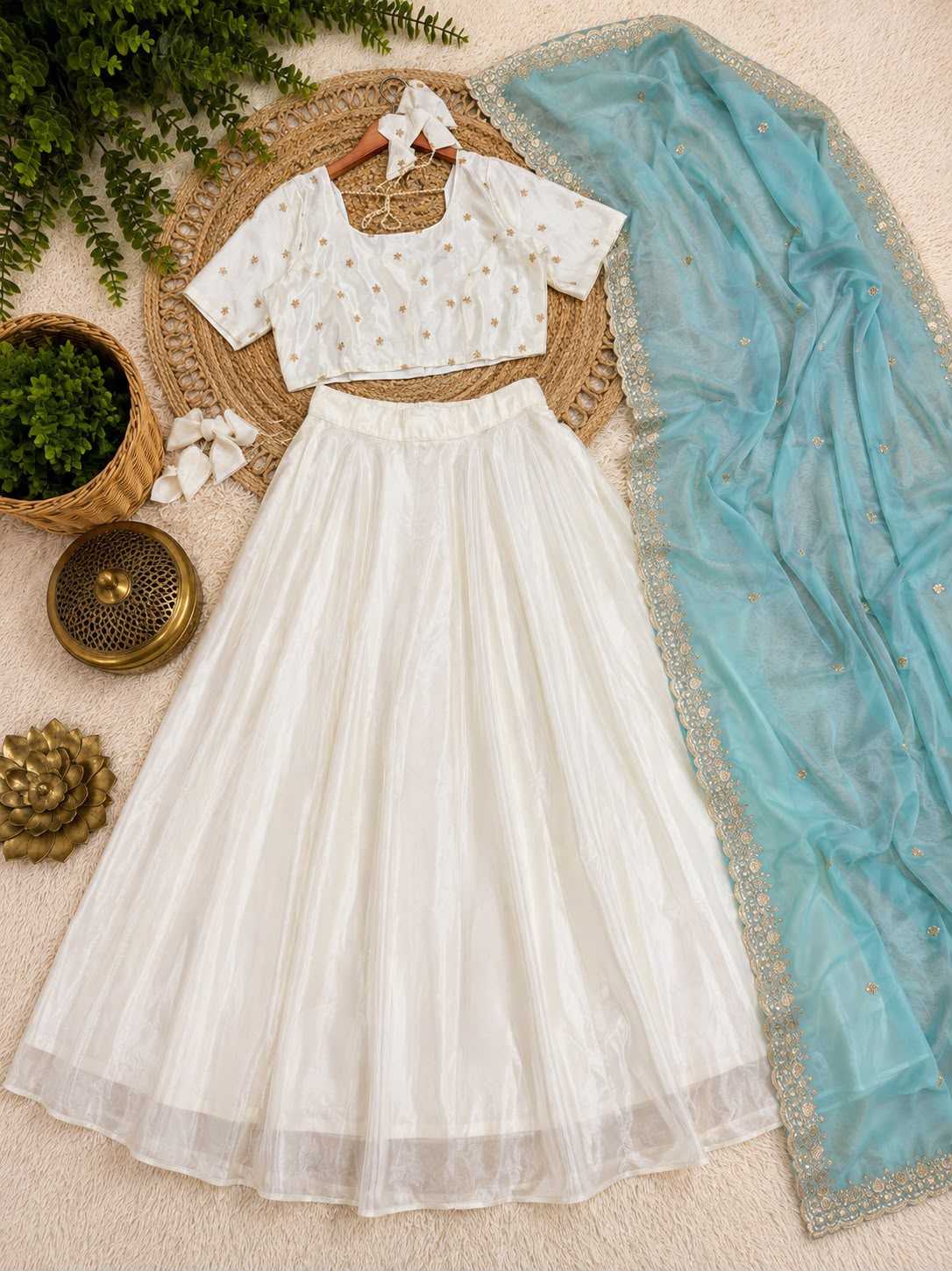 Himadri Chinon Silk Fancy Lehenga