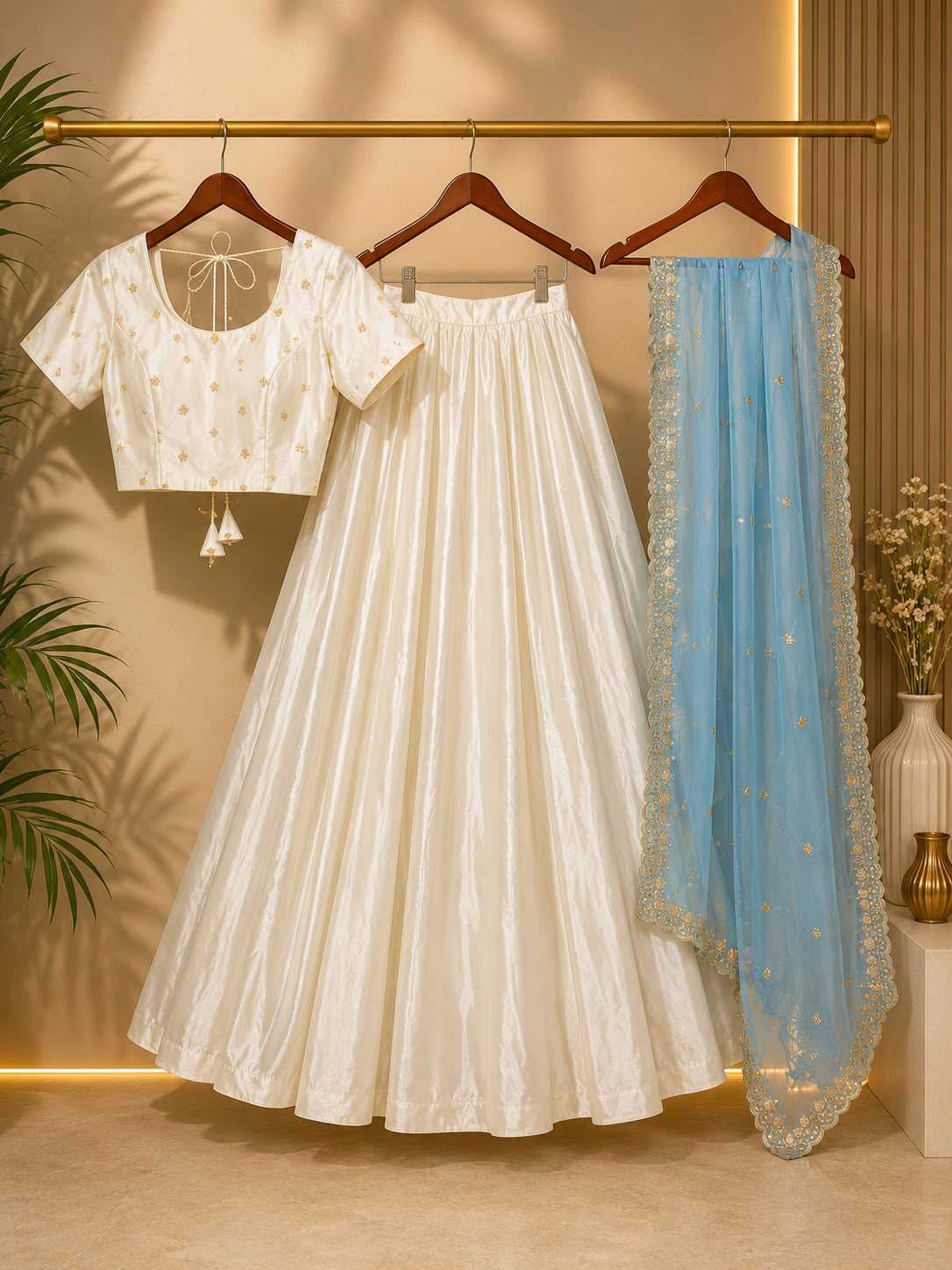Himadri Chinon Silk Fancy Lehenga