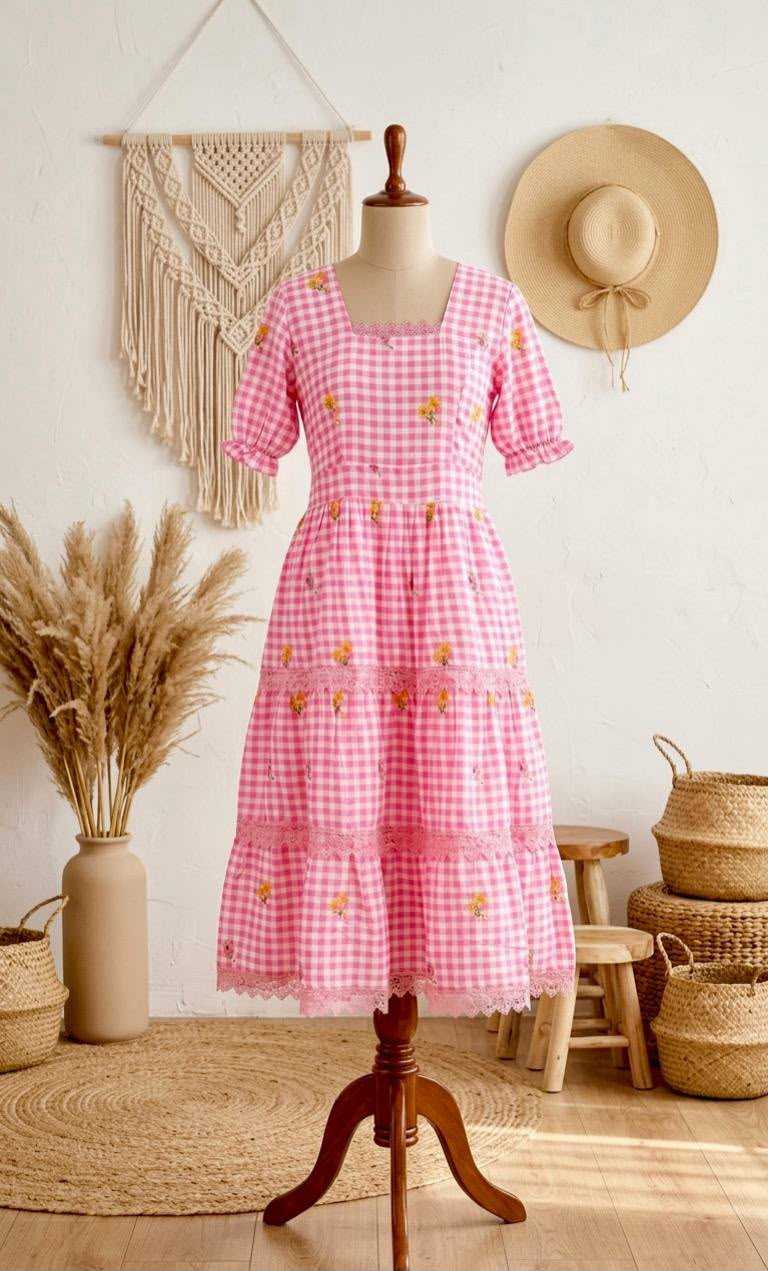 Inch Cotton Maxi Dress