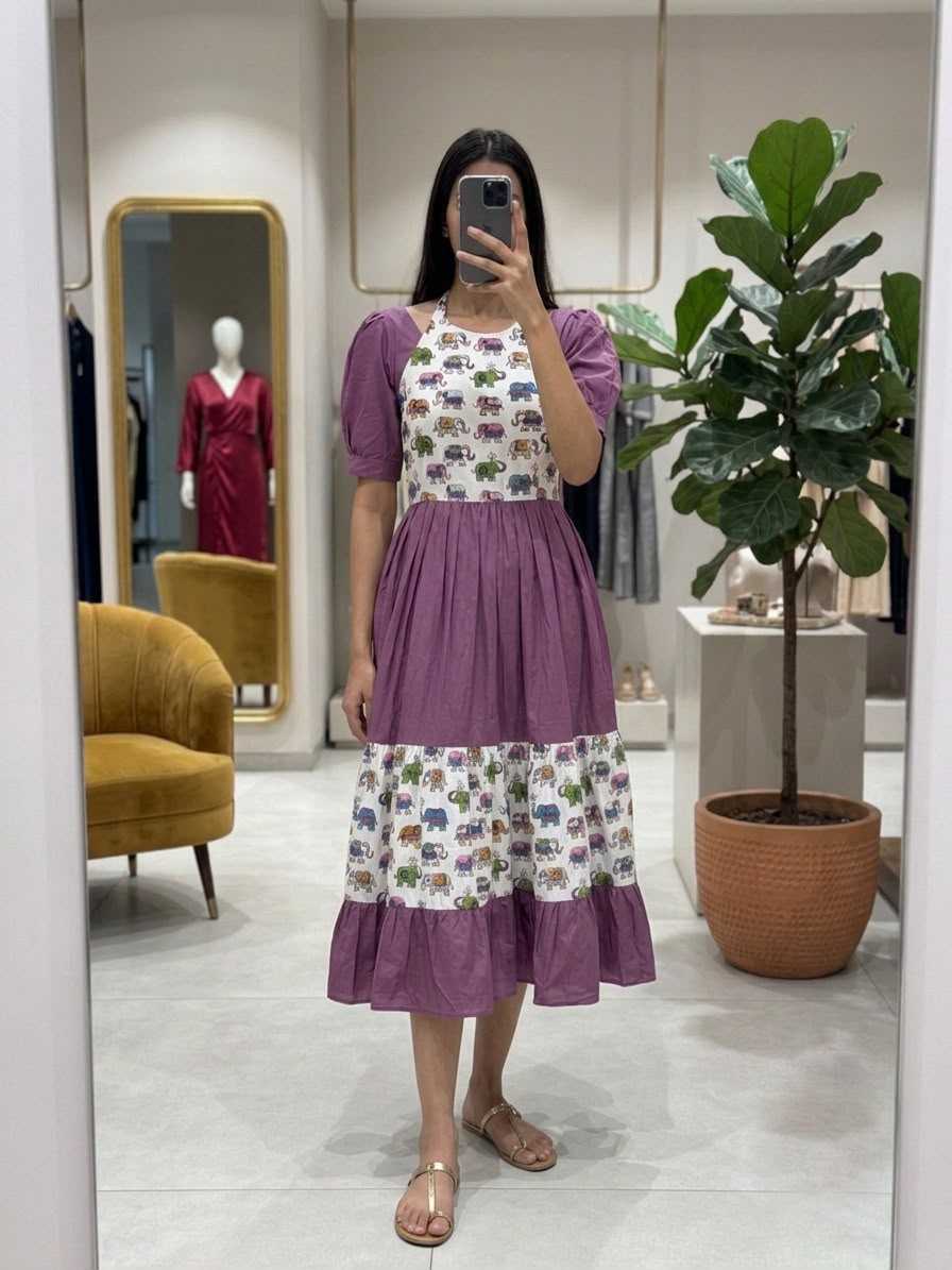 Indu Slubby Casual Dress