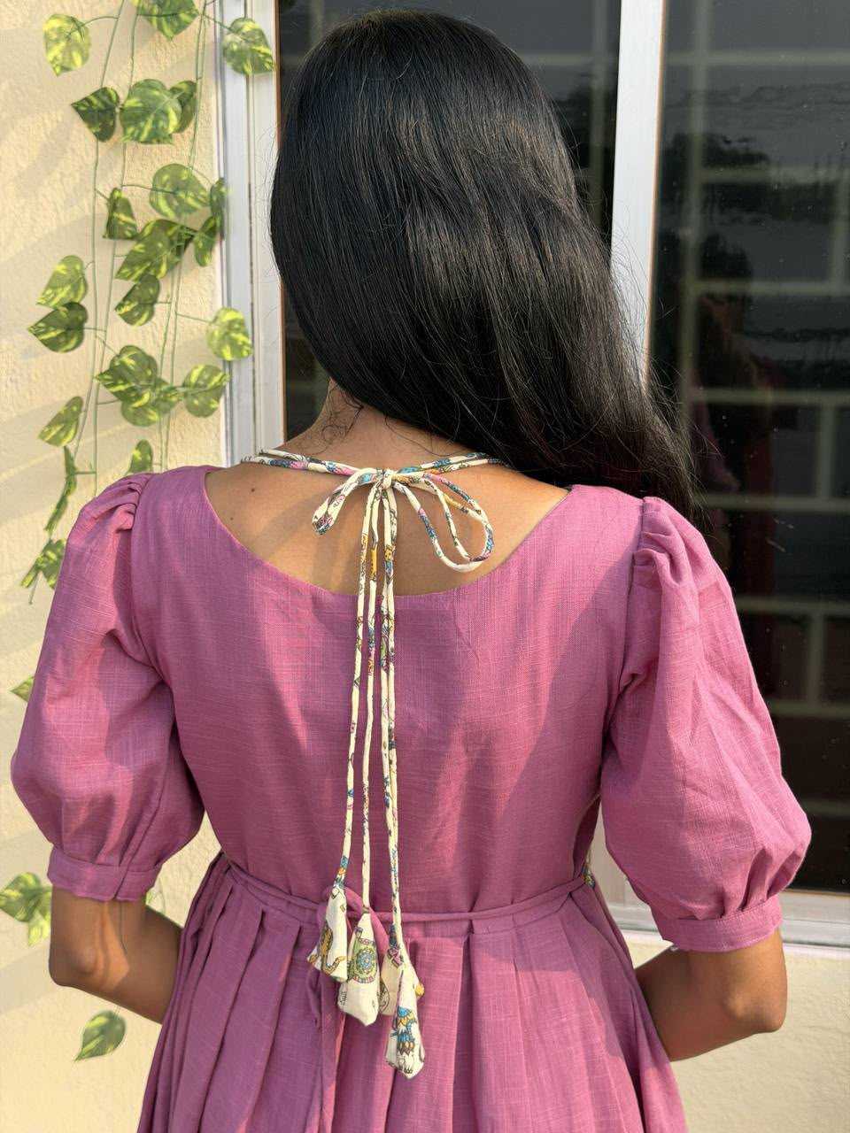 Indu Slubby Casual Dress