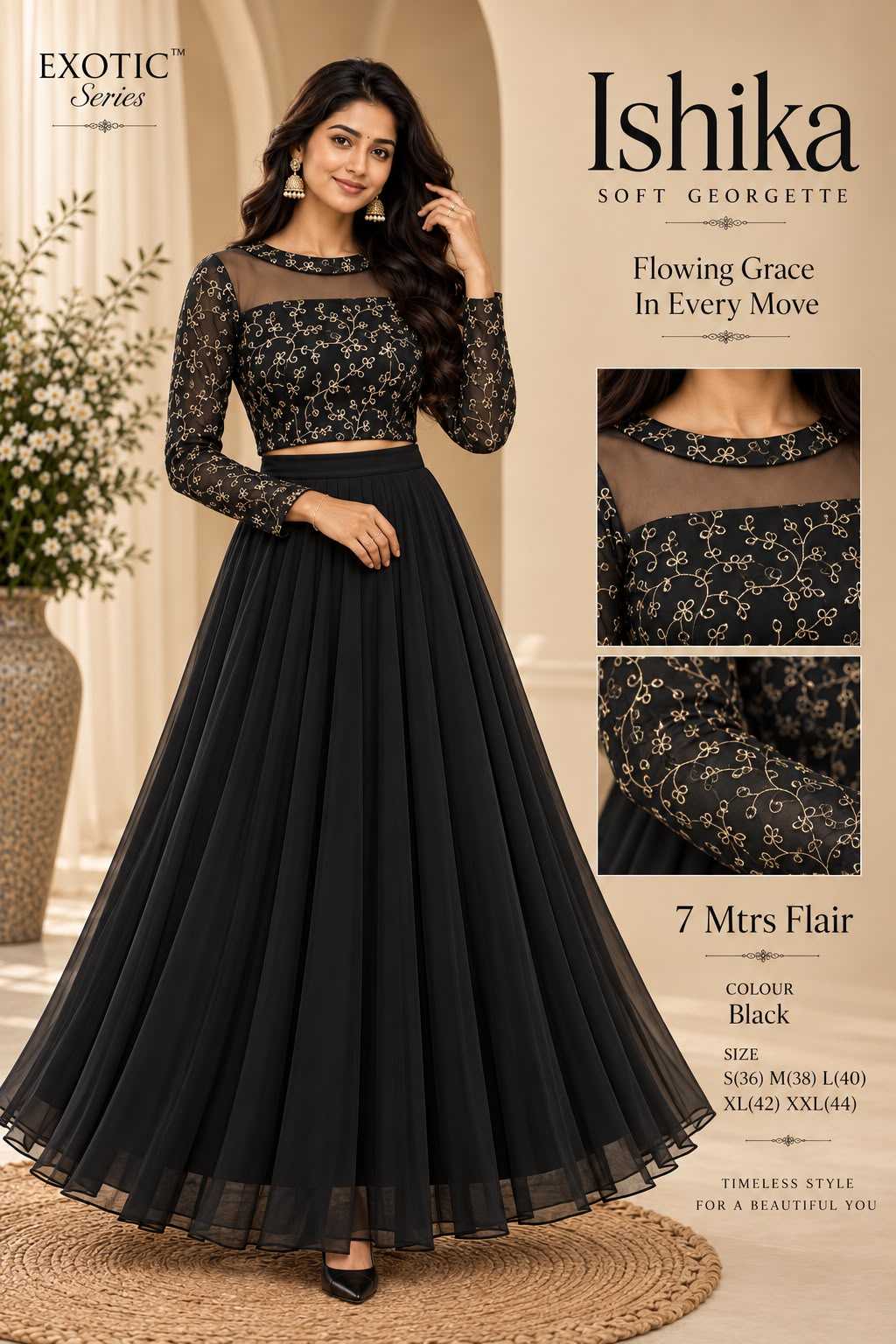 Ishika Georgette Designer Lehenga