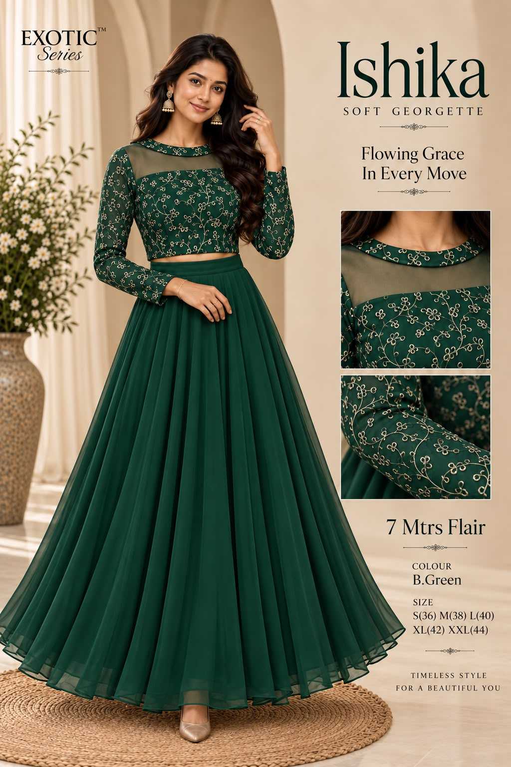 Ishika Georgette Designer Lehenga