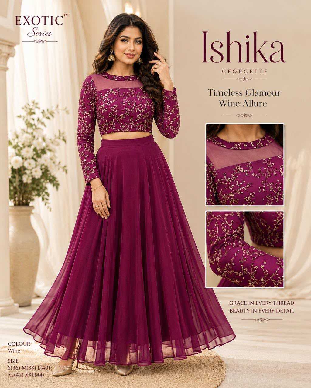 Ishika Georgette Designer Lehenga