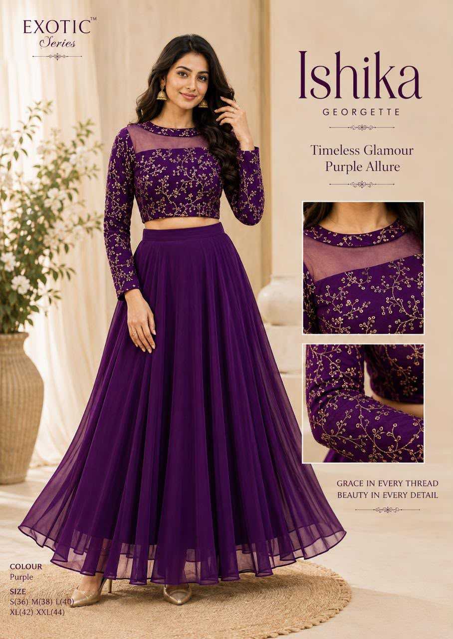 Ishika Georgette Designer Lehenga
