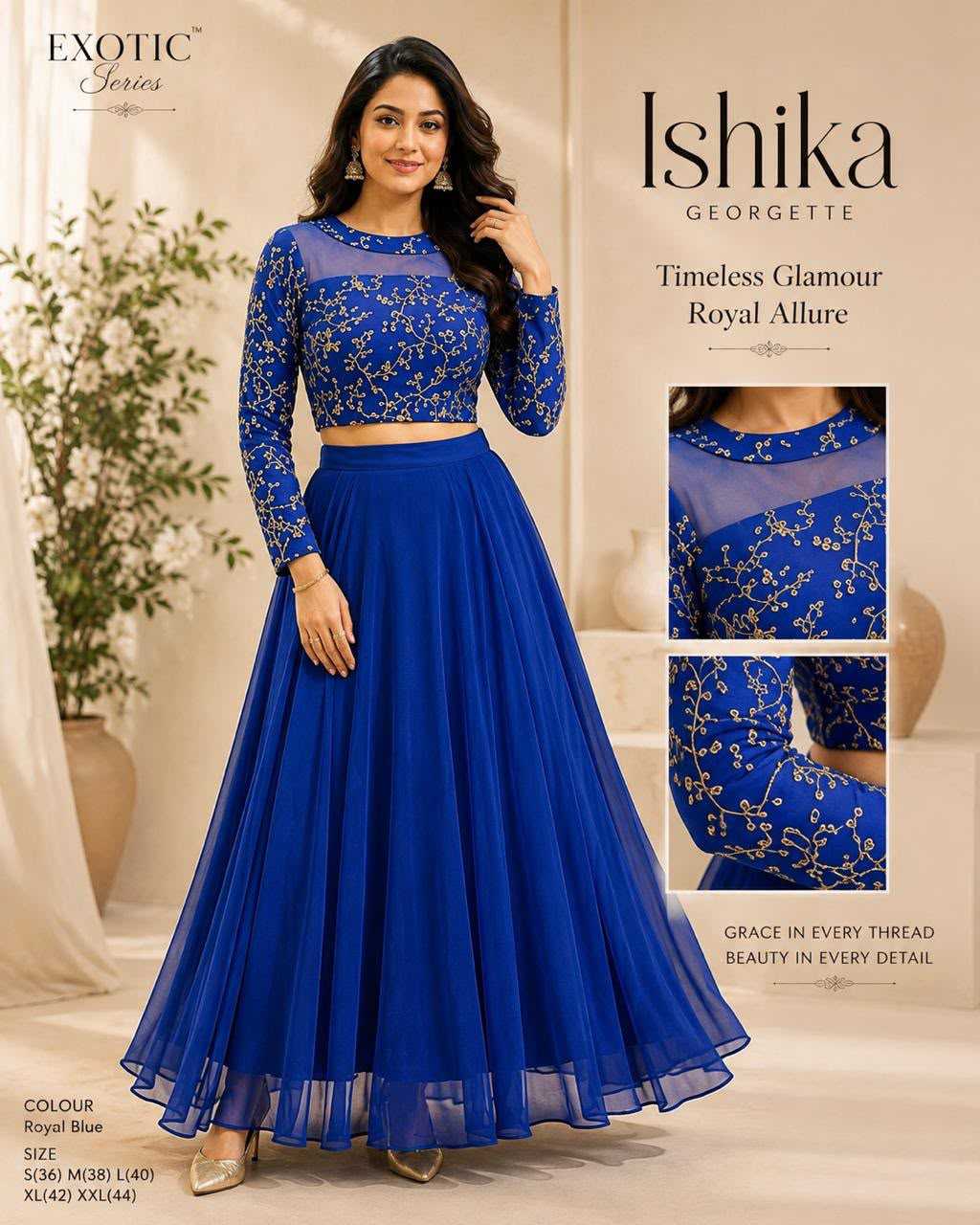Ishika Georgette Designer Lehenga