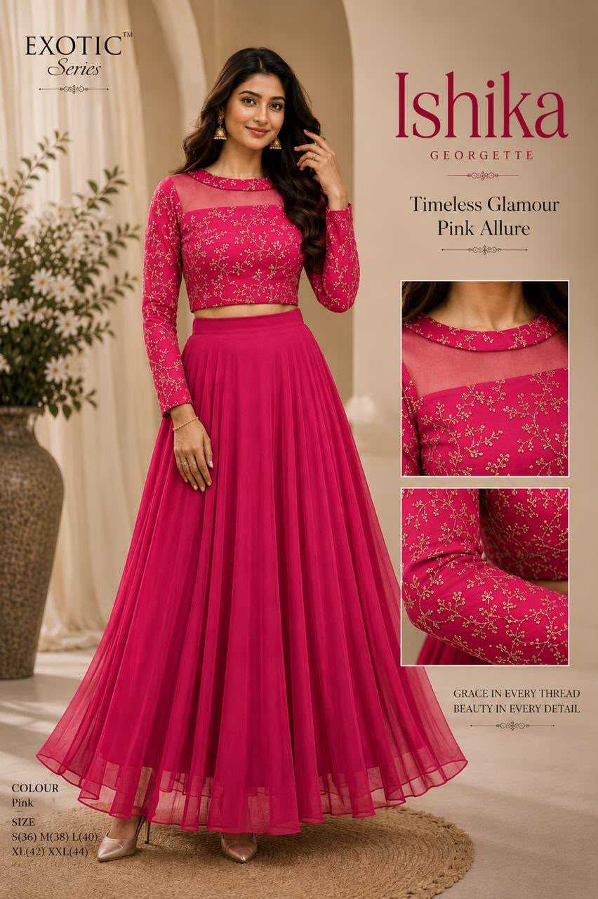 Ishika Georgette Designer Lehenga