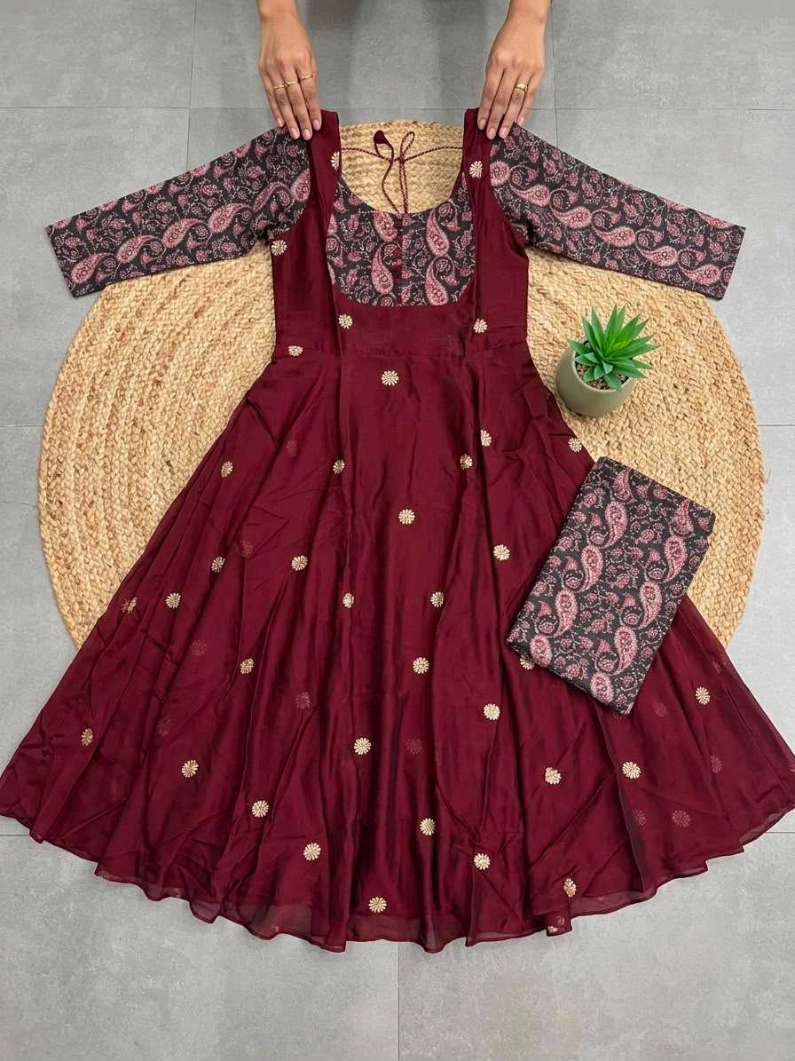 Kriti Georgette Printed Gown