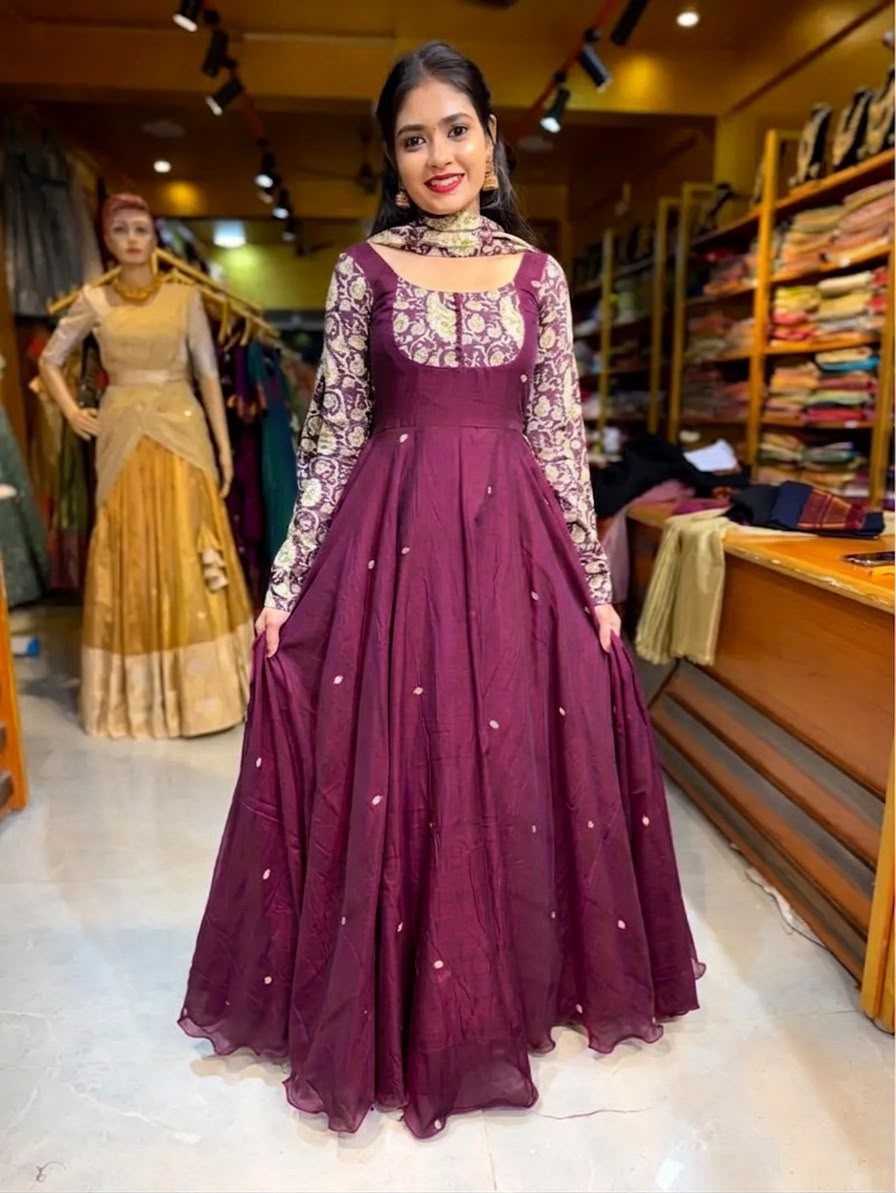 Kriti Georgette Printed Gown