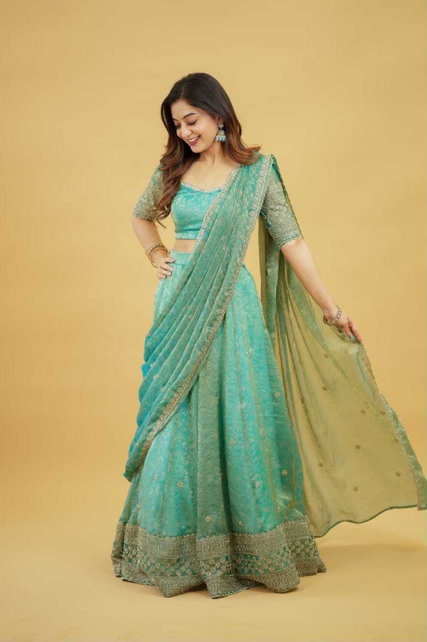 Mayuri Space Silk Designer Lehenga