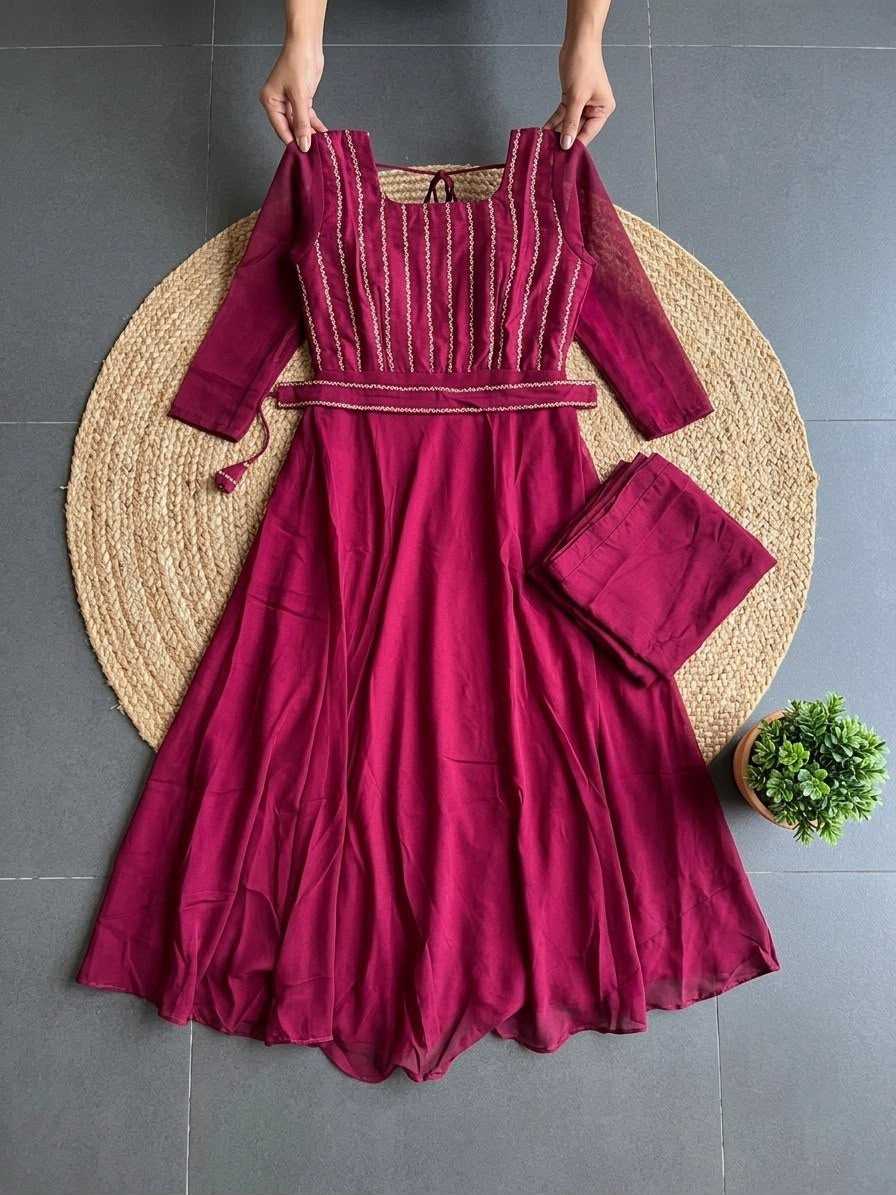 Miyara Georgette Anarkali Gown