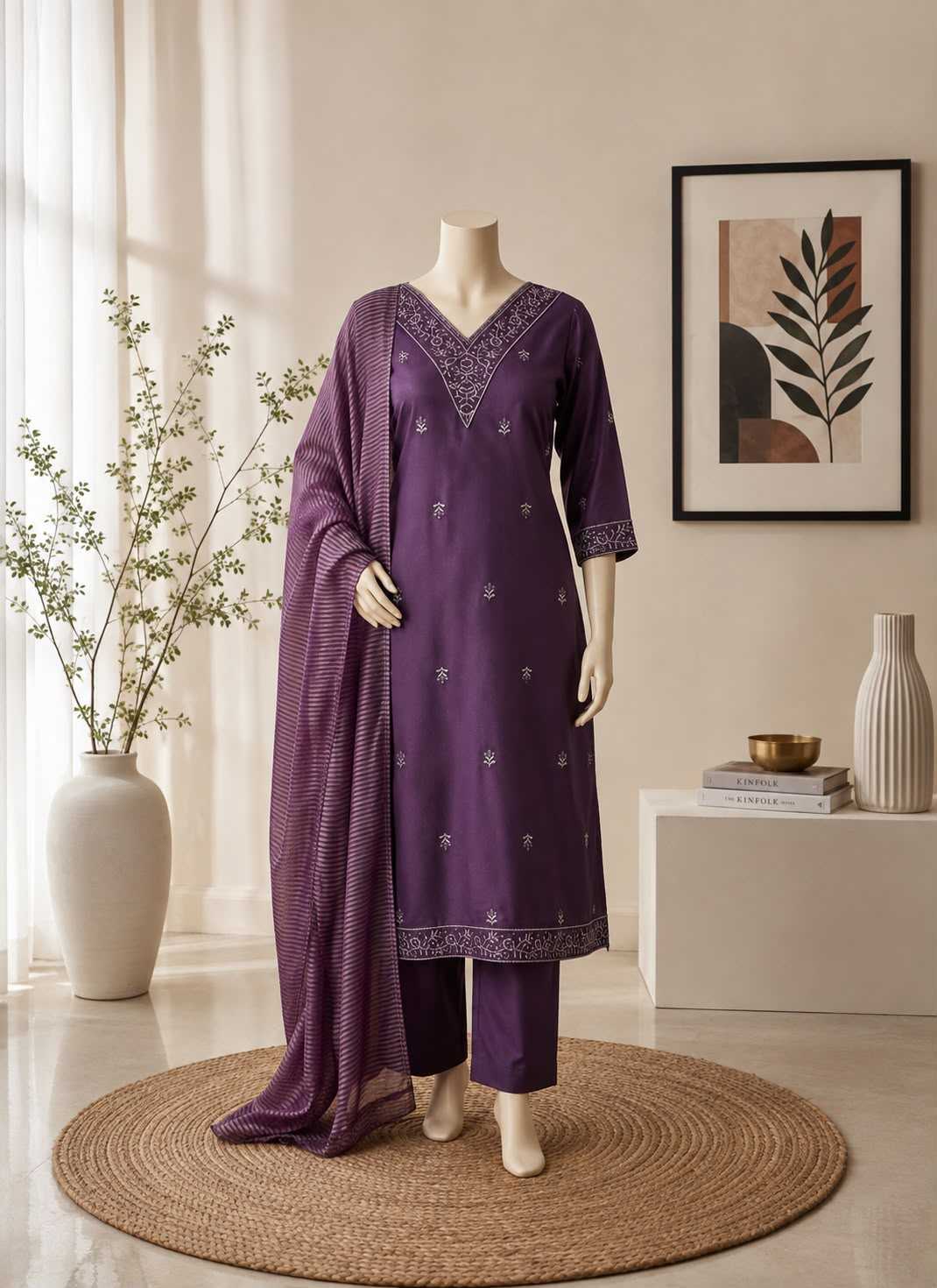 Nayantara Gajji Silk Designer Kurti