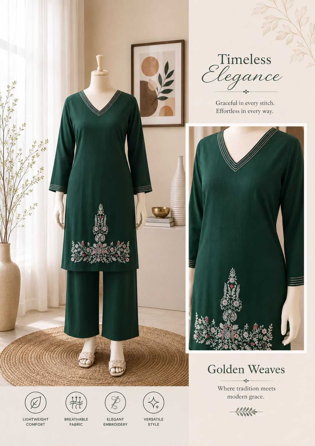 Niharika Viscose Co-ord Set
