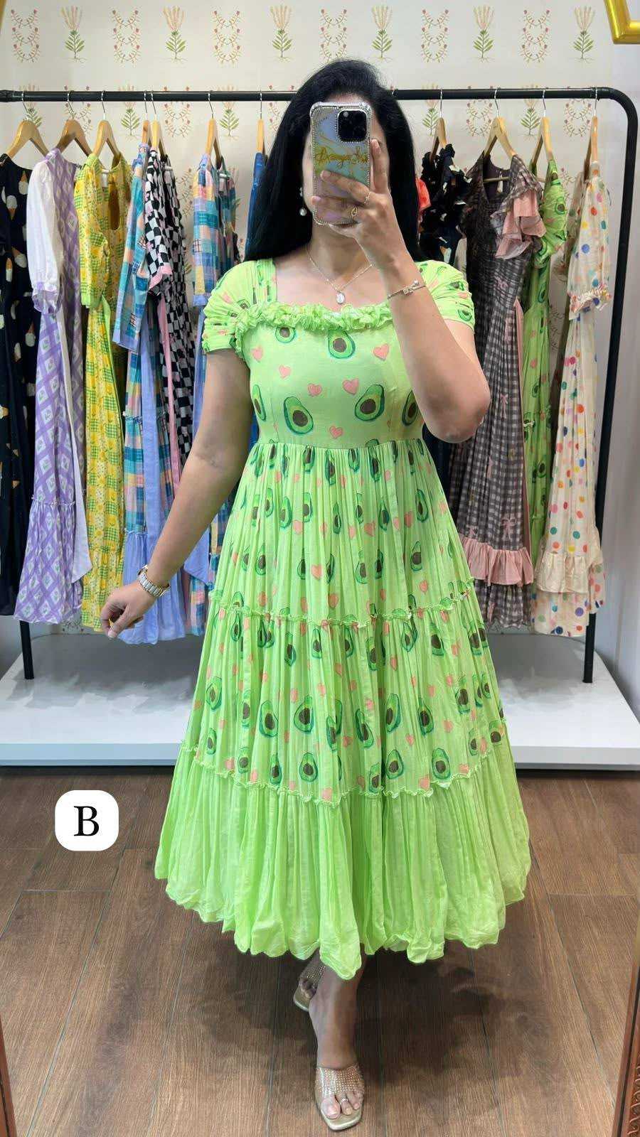 Nts Cotton Printed Gown