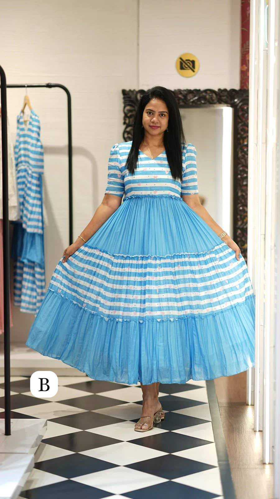 Nts Cotton Printed Gown