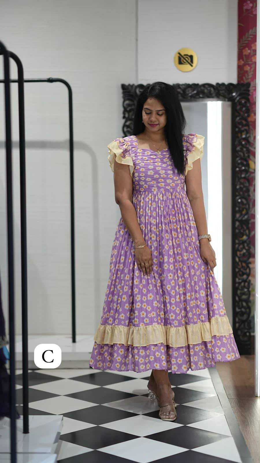 Nts Cotton Printed Gown