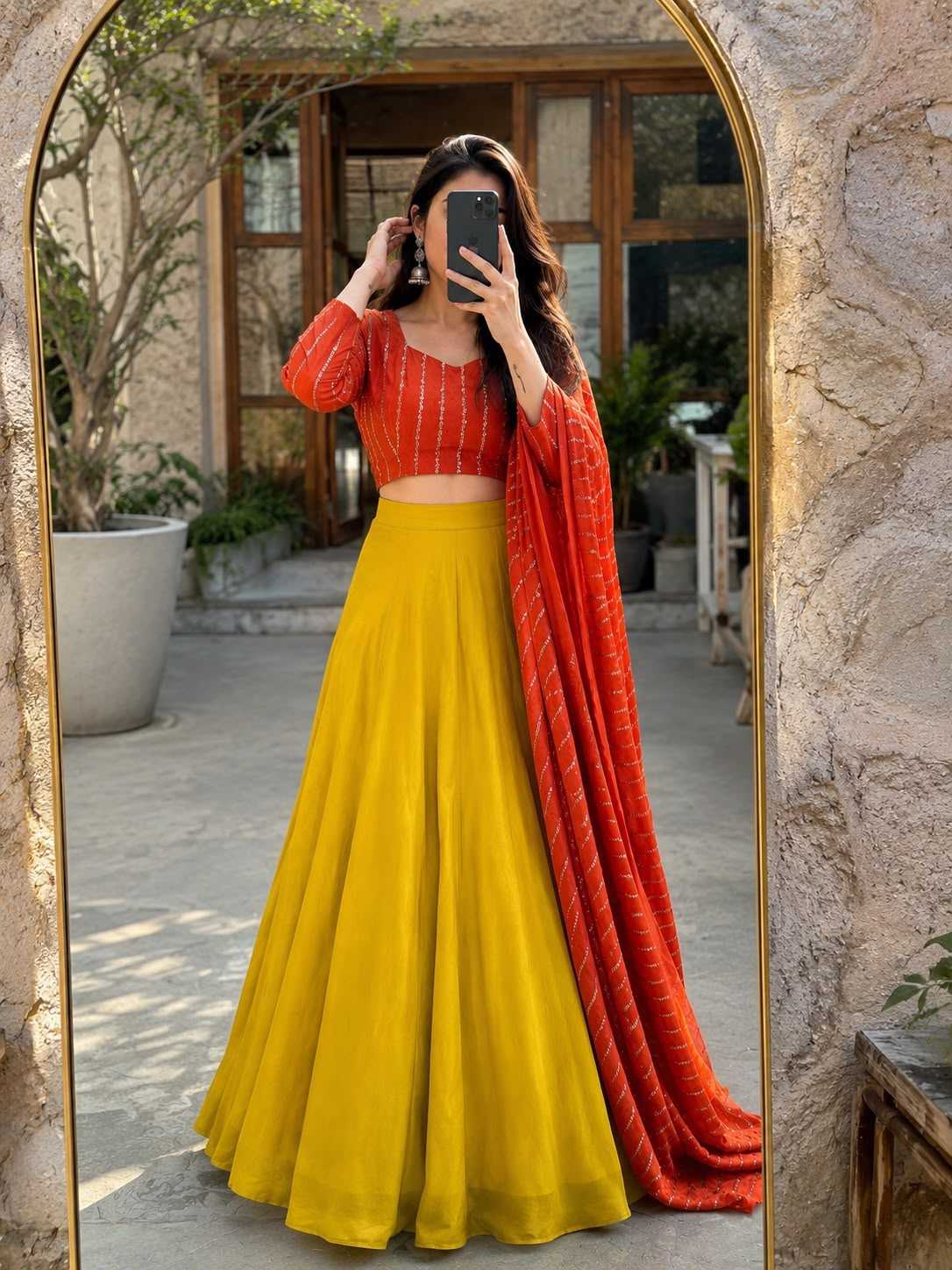 Pink Rangoli Silk Designer Lehenga