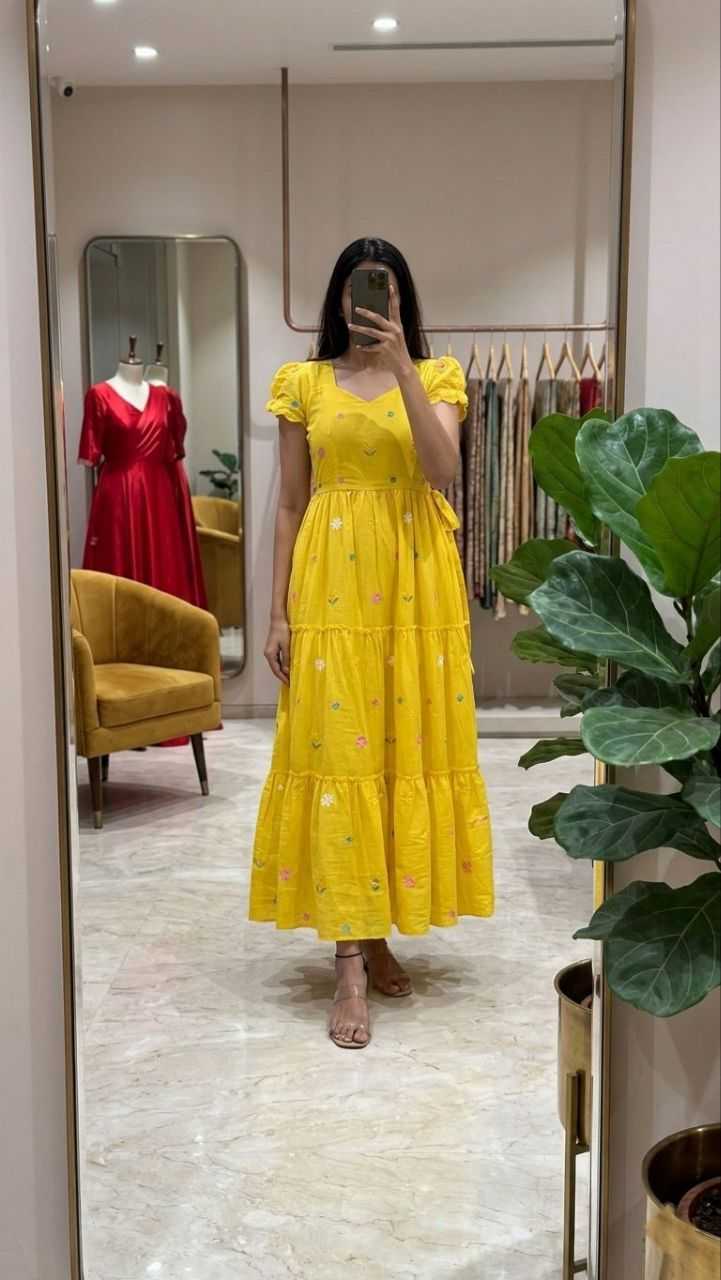 Cotton Printed Gown