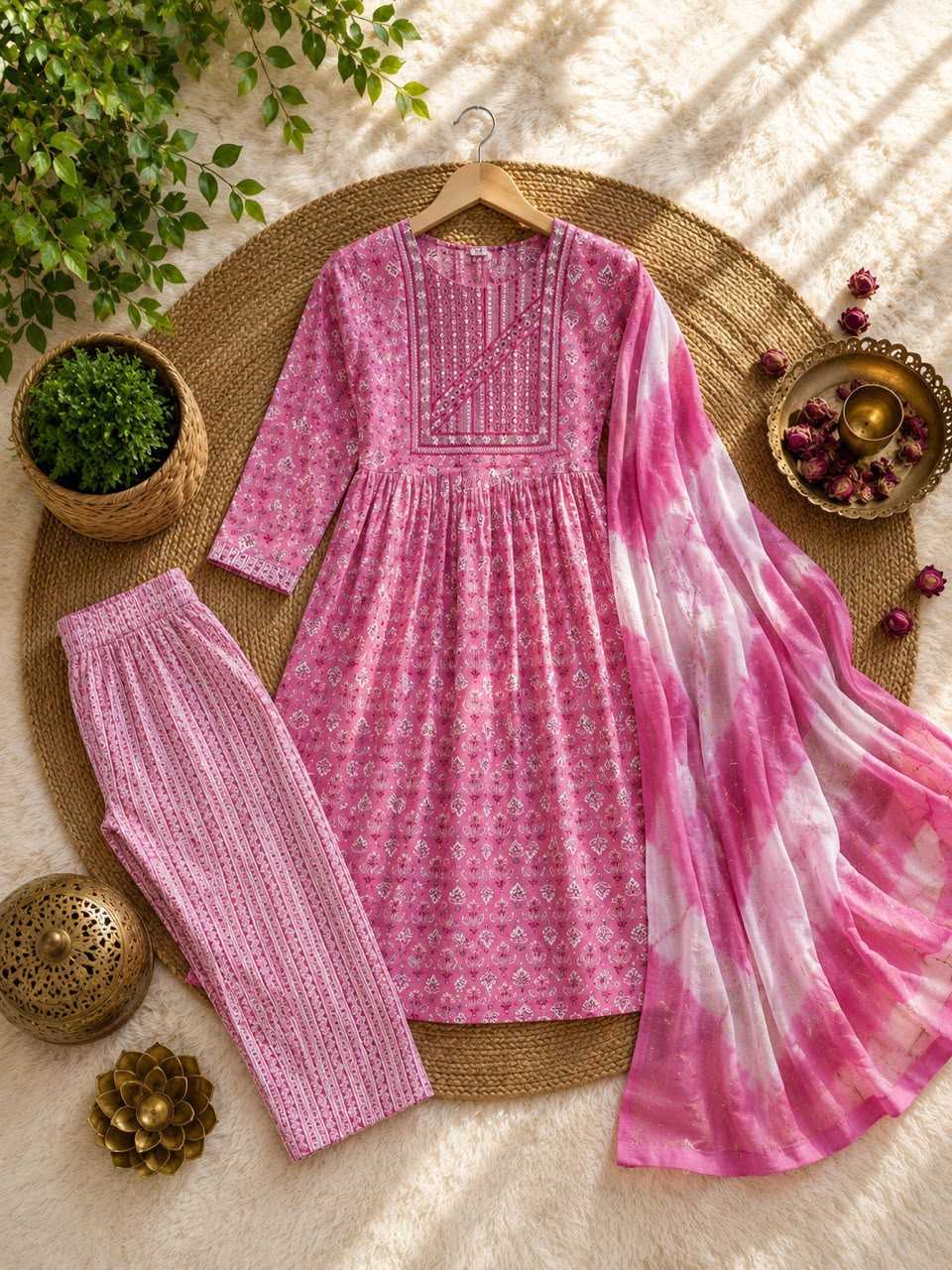 Pushpa Cotton Designer Kurti