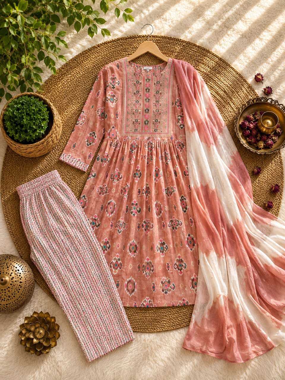 Pushpa Cotton Designer Kurti