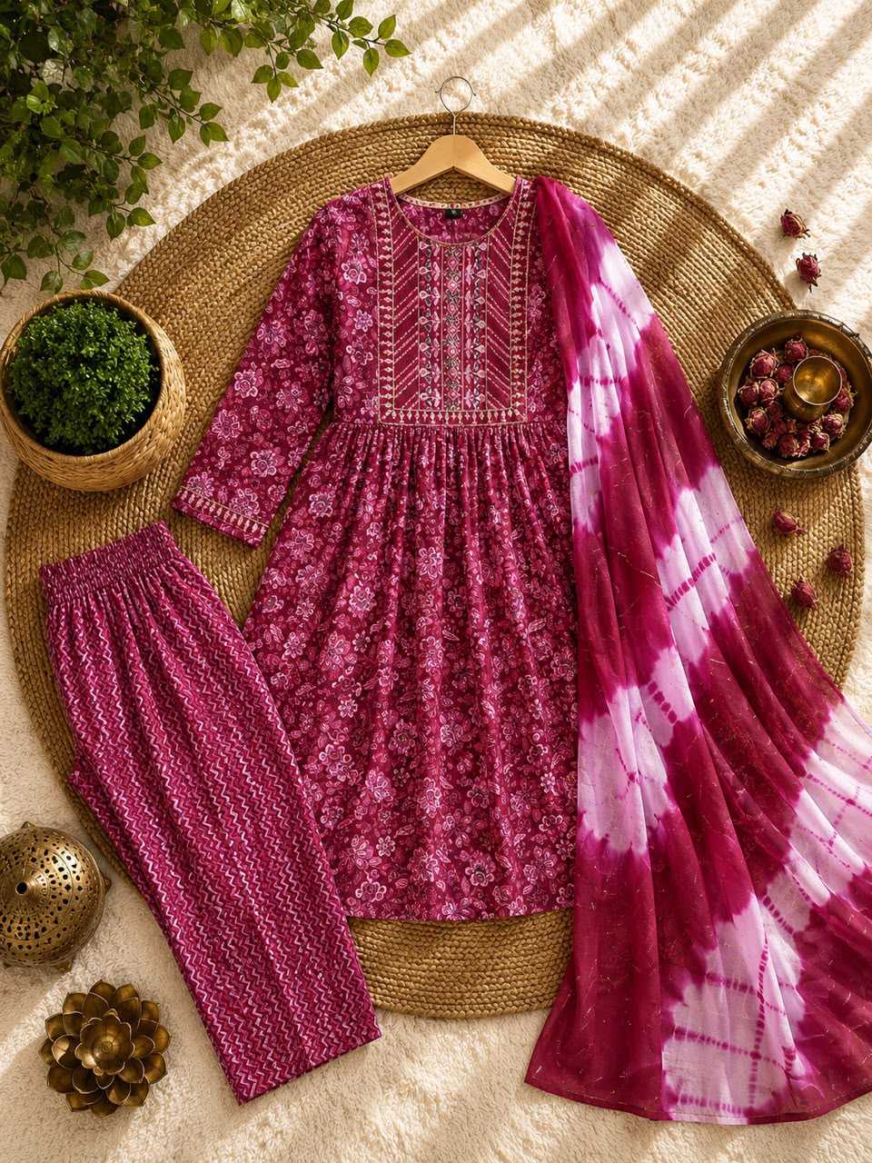 Pushpa Cotton Designer Kurti