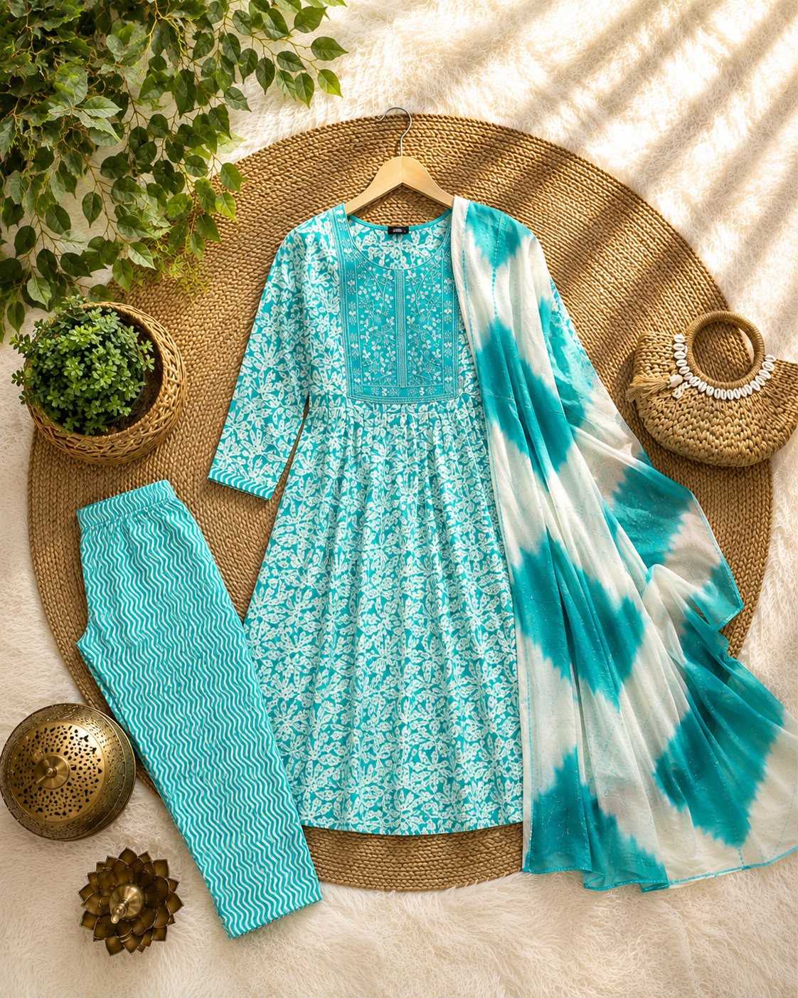 Pushpa Cotton Designer Kurti