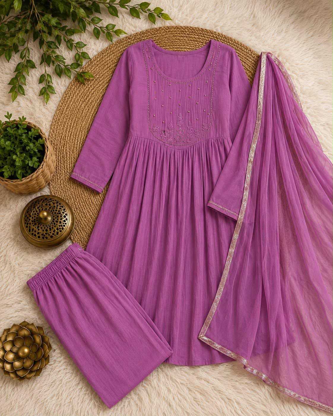Chanderi Silk Festive Kurti
