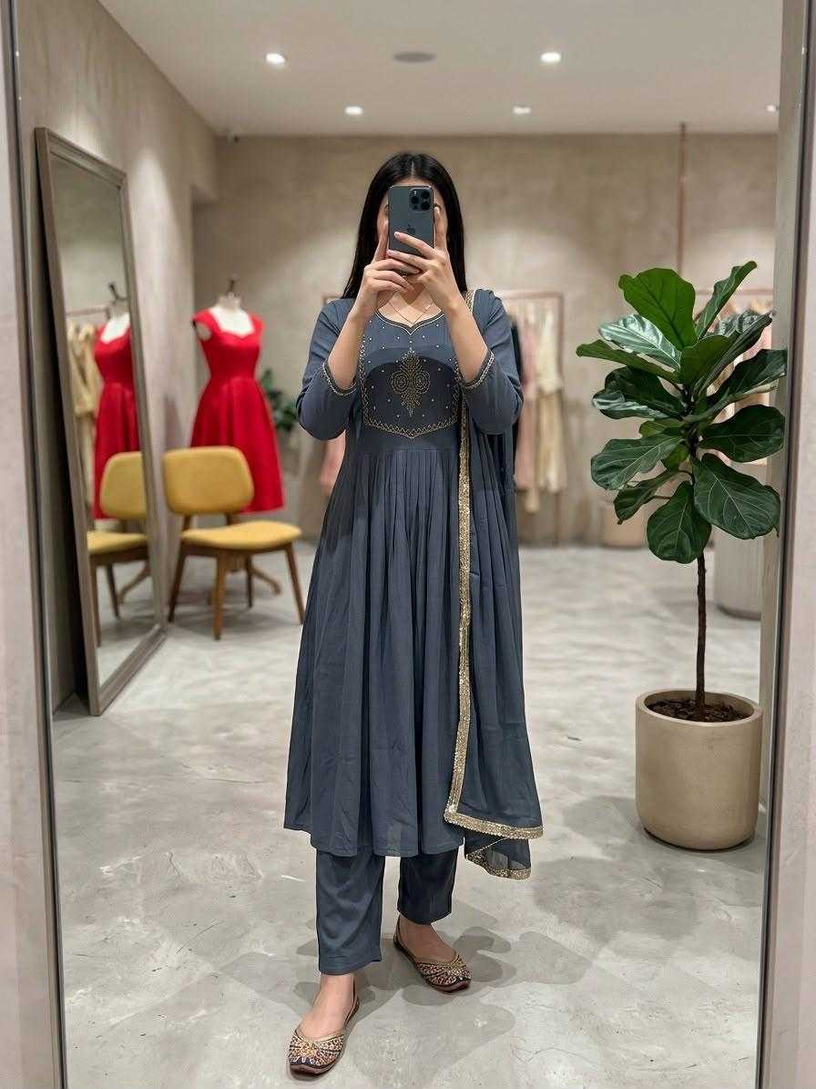Chanderi Silk Festive Kurti