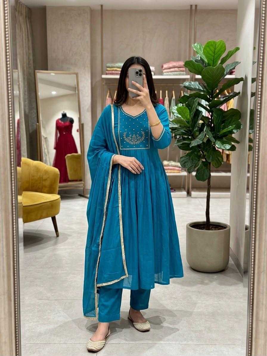 Chanderi Silk Festive Kurti