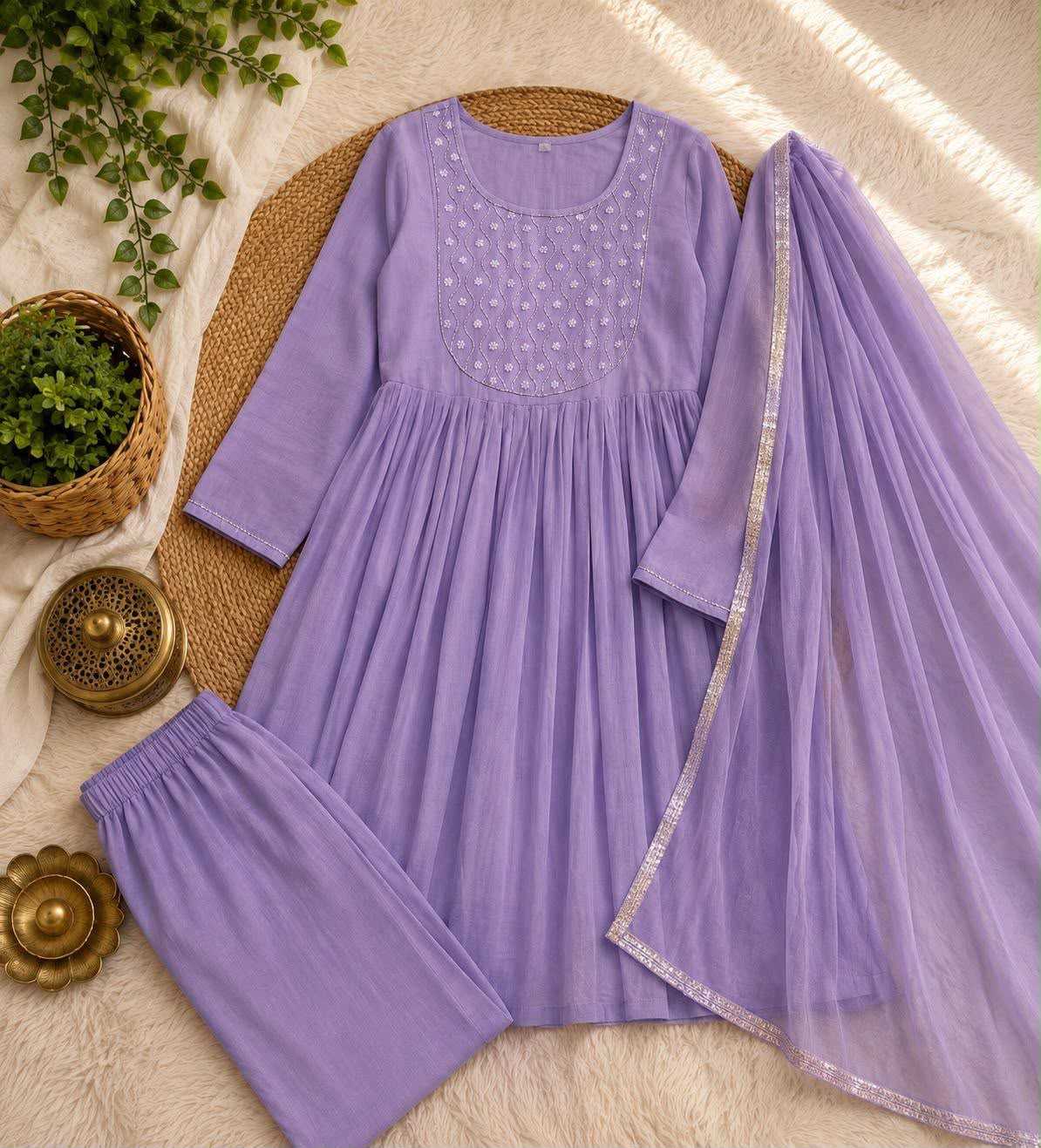 Chanderi Silk Festive Kurti